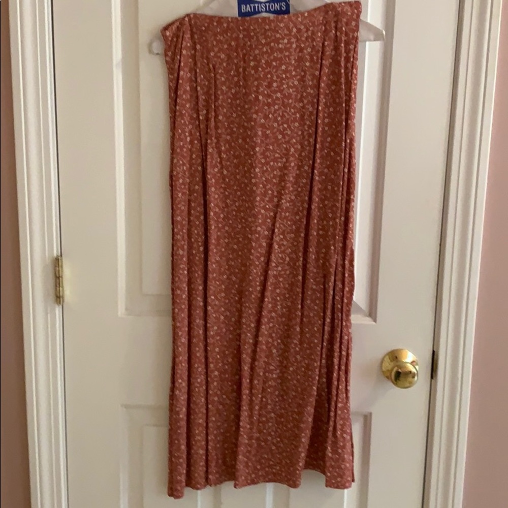 Talbots printed designer skirt